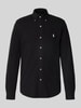 Polo Ralph Lauren Regular fit vrijetijdsoverhemd met button-downkraag Zwart