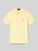 Polo Ralph Lauren Teens Regular Fit poloshirt van puur katoen Lichtgeel