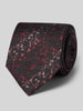 MONTI Krawatte aus Seide im Allover-Look (7,5 cm) Bordeaux