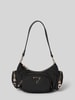 Guess Handtasche mit Label-Applikation Black