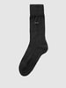 BOSS Socken mit Label-Print Anthrazit