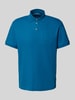 Tom Tailor Regular fit poloshirt van katoenmix Petrol