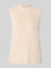 Christian Berg Woman Regular Fit Pullunder in Strick-Optik Ecru