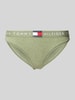 TOMMY HILFIGER Slip van katoenmix, model 'TH HERITAGE' Olijfgroen