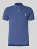 Polo Ralph Lauren Poloshirt met labelstitching Lichtblauw