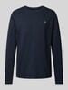 Marc O'Polo Regular Fit  Langarmshirt aus reiner Bio-Baumwolle Marine