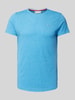 Tommy Jeans T-Shirt mit Logo-Stitching Blau