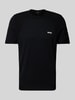 BOSS Green T-Shirt mit Label-Print Black