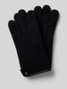 Roeckl Handschoenen met labeldetail Zwart