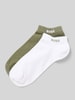 BOSS Sneaker-Socken aus Baumwoll-Mix im 2er-Pack Oliv