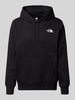 The North Face Hoodie met labelprint Zwart