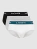 Lacoste Slip met stretch in set van 3 stuks Wit