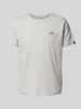 Alpha Industries T-shirt z nadrukiem z logo Jasnoszary