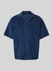 Jack & Jones Premium Vrijetijdsoverhemd met reverskraag, model 'TERRY' Marineblauw