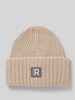 Roeckl Beanie mit Label-Badge Beige