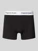 Jack & Jones Trunks mit elastischem Label-Bund Modell 'VESTERBRO' im 3er-Pack Black