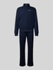 CHAMPION Sweatanzug mit Label-Print Dunkelblau