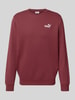 PUMA PERFORMANCE Sweatshirt met labelstitching Bordeaux