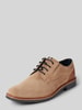 bugatti Derby schoenen met labeldetails, model 'Merlo' Beige