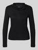 Marc Cain Longsleeve met ronde hals Zwart