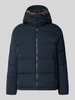 Strellson Regular Fit Steppjacke mit Reißverschlusstaschen Modell 'ARCOLA' Dunkelblau