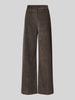 Weekend Max Mara Wide Leg Cordhose aus reiner Baumwolle Modell 'TANIA' Schoko