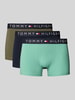 Tommy Hilfiger Boxershort van katoenmix in set van 3 Kaki