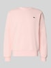 Lacoste Regular Fit Sweatshirt aus Baumwoll-Mix Rosa