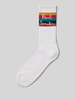 PAUL SMITH Socken mit Label-Detail Modell 'GUERNSEY SPORT' Weiss