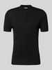 Antony Morato Poloshirt met ribboorden Zwart
