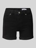 Vero Moda Regular Fit Shorts aus Baumwoll-Mix Modell 'LUNA' Black
