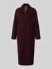 FUCHS SCHMITT Regular Fit Mantel aus Woll-Mix mit Kaschmir-Anteil Bordeaux