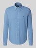 Polo Ralph Lauren Regular Fit Freizeithemd mit Button-Down-Kragen Hellblau