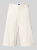 Hugo Blue Baggy Fit Bermudas mit Eingrifftaschen Modell 'Damo' Offwhite