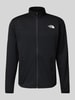 The North Face Sweatjacke mit Label-Print Black