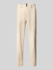 BOSS Orange Tapered chino van wolmix, model 'CHINO-ST' Zand