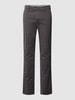 Mmx Regular Fit Chino mit Stretch-Anteil Modell 'LUPUS' Dunkelgrau