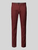 Christian Berg Men Regular fit jeans in 5-pocketmodel Bordeaux