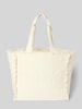 HUGO Handtasche mit Fransen Offwhite