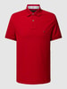 Tommy Hilfiger Poloshirt mit Label-Stitching Rot