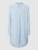 Soft Rebels Lange blouse van viscose, model 'Freedom' Lichtblauw