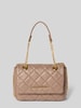 VALENTINO BAGS Umhängetasche mit Steppnähten Modell 'OCARINA' Taupe