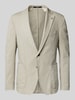 JOOP! Collection Slim Fit 2-Knopf-Sakko mit Reverskragen Modell 'Hoverest' Beige