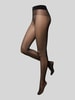 Wolford Panty in semi-transparant design, model 'Satin Touch' Zwart
