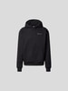 Jacquemus Hoodie mit Label-Stitching Schwarz