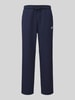 Nike Regular Fit Sweathose aus Baumwoll-Mix Dunkelblau