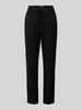 Christian Berg Woman Tapered Fit Jogpants mit Tunnelzug Black