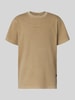 G-Star Raw T-shirt met labelpatch Beige