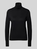 Christian Berg Woman Strickpullover mit Rollkragen Black