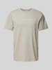 CK Calvin Klein T-shirt met labeldetail Beige